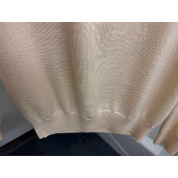 JW Anderson Lemon Fruit Graphic Intarsia Merino Wool Sweater Ivory Cream S - Picture 9 of 16